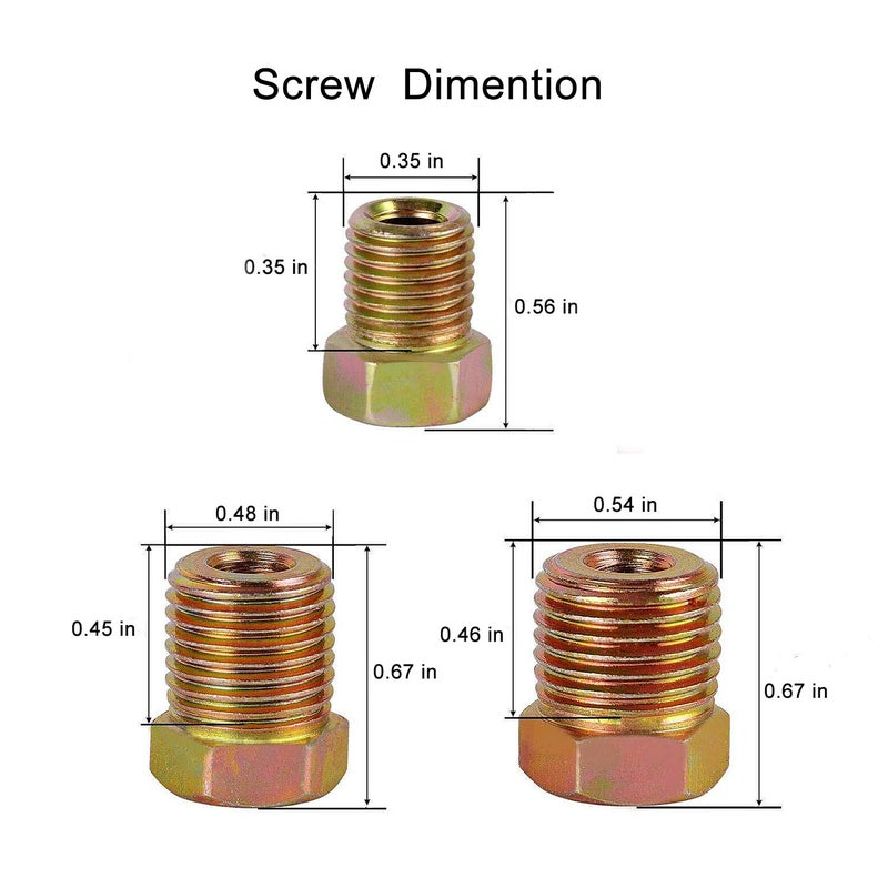 MuHize 1/4 Brake Line - Upgraded 25 Ft. Brake Line Kit(2026 New), 1/4 Flexible Copper Coated Brake Line Tube Roll(Includes 16 Inverted Flare Fittings) - Image 4